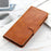For Samsung Galaxy A34 5G Crazy Horse Texture Wallet Viewing Stand PU Leather Case Full Coverage Phone Cover - Brown - 6