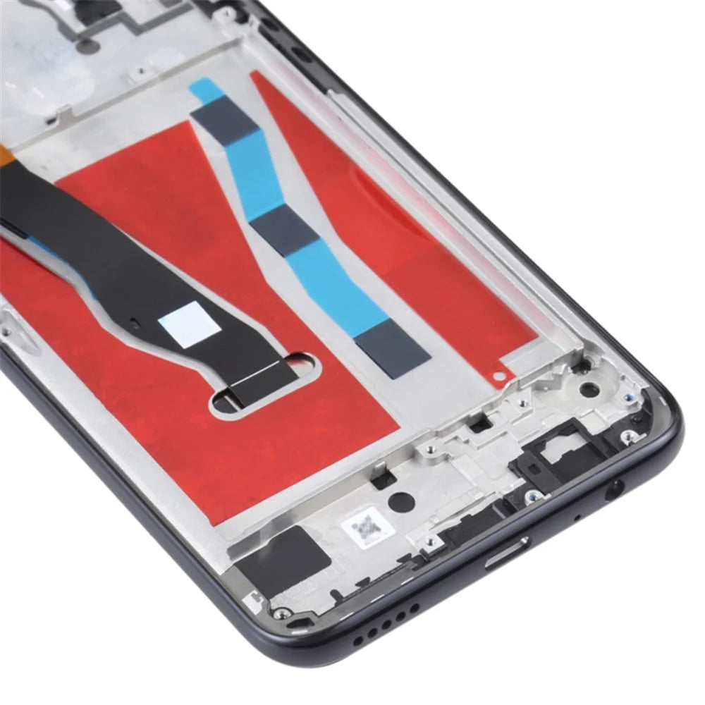 For Honor 9X (China) HLK-AL00, HLK-TL00 LCD Screen and Digitizer Assembly + Frame Replacement Part (COG) (Grade C, without Logo) - Magic Night Black - 5