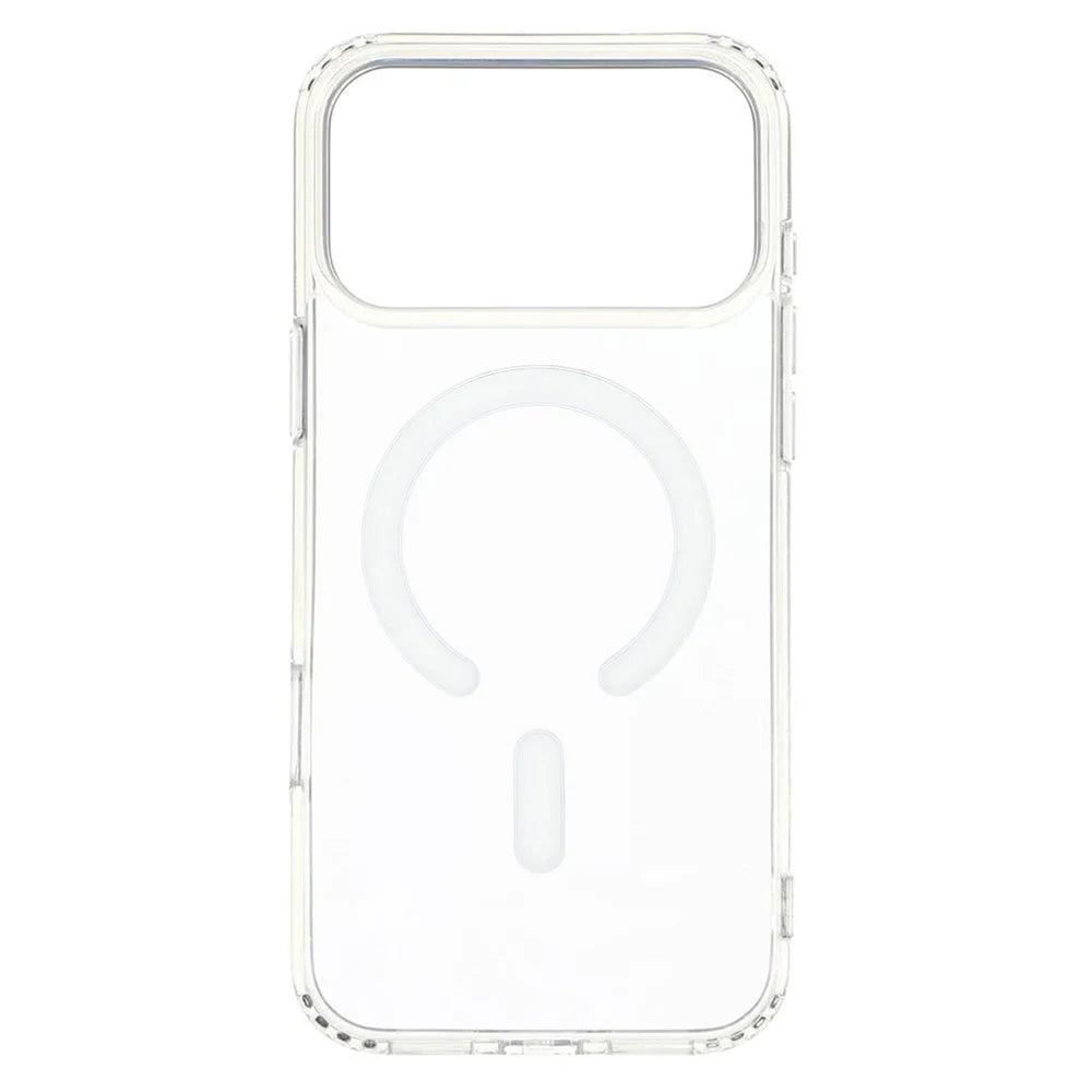 For iPhone 18 Pro Phone Case Compatible with MagSafe with Tempered Glass Screen Film + Clear Lens Film - Transparent - 2