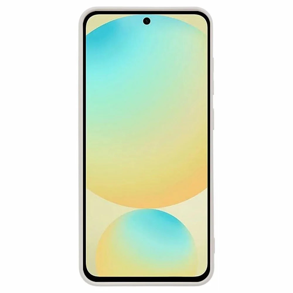 For Samsung Galaxy A18 4G / A18 5G Case TPU Back Soft Anti-Scratch Fiber Lining Phone Cover - White - 2