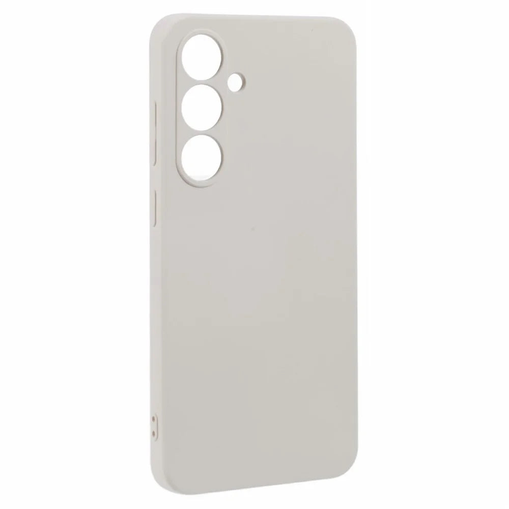 For Samsung Galaxy A18 4G / A18 5G Case TPU Back Soft Anti-Scratch Fiber Lining Phone Cover - White - 3