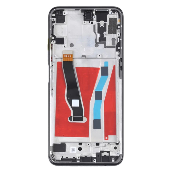 For Honor 9X STK-LX1 (Global)  /  9X Premium LCD Screen and Digitizer Assembly + Frame Replacement Part (COG) (Grade C, without Logo) - Midnight Black - 3