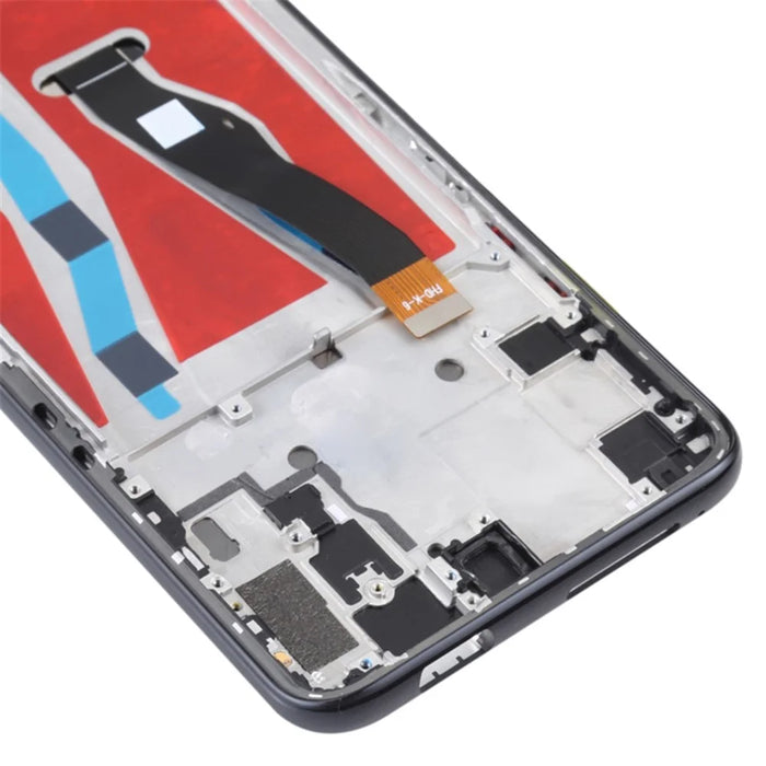 For Honor 9X STK-LX1 (Global)  /  9X Premium LCD Screen and Digitizer Assembly + Frame Replacement Part (COG) (Grade C, without Logo) - Midnight Black - 4