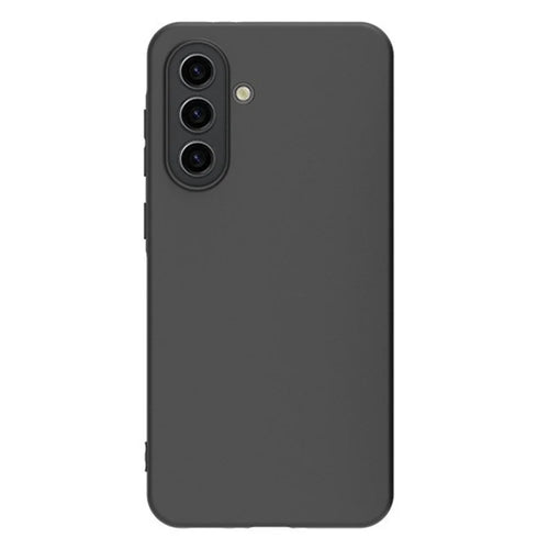 For Samsung Galaxy A18 4G / A18 5G Case Slim TPU Scratch Resistant Matte Phone Cover - Black - 1