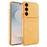 For Samsung Galaxy S26+ TPU Case Diamond Texture Glitter Shockproof Phone Cover with Airbag Corner - Orange - 1