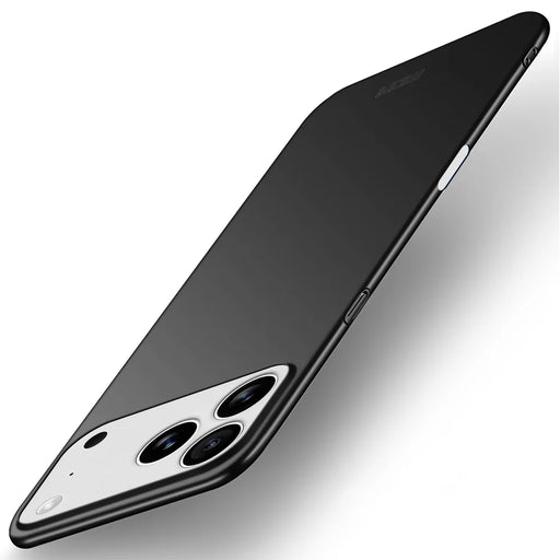 MOFI for iPhone 18 Pro Max Phone Case  Shield Matte Series Ultra Slim PC Protective Cover - Black - 1