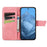 For Google Pixel 11 Pro  /  Pixel 11 Case with Strap Butterfly Pattern PU Leather Wallet Phone Cover - Pink - 2