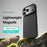 ABEEl for iPhone 18 Pro Max  /  17 Pro Max Magnetic Case PC + TPU Ultra Thin Minimalist Phone Cover - Carbon Fiber Texture - 2