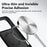 ABEEl for iPhone 18 Pro Max  /  17 Pro Max Magnetic Case PC + TPU Ultra Thin Minimalist Phone Cover - Carbon Fiber Texture - 6