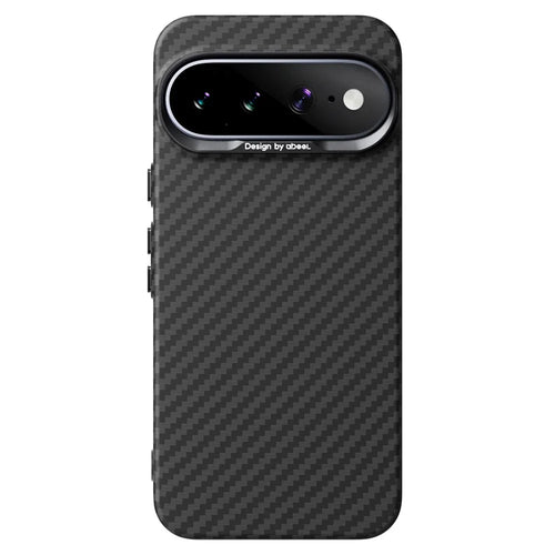 ABEEl for Google Pixel 11 Pro XL Magnetic Case PC + TPU Ultra Thin Minimalist Phone Cover - Carbon Fiber Texture - 1