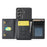 MAGKING K2 Series For Samsung Galaxy S26 FE Magnetic Case PC + TPU + PU Phone Cover with RFID Blocking Wallet - Black - 2