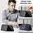 MAGKING K2 Series For Samsung Galaxy S26 FE Magnetic Case PC + TPU + PU Phone Cover with RFID Blocking Wallet - Black - 5
