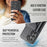 MAGKING K2 Series For Samsung Galaxy S26 FE Magnetic Case PC + TPU + PU Phone Cover with RFID Blocking Wallet - Black - 6