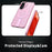 For Samsung Galaxy S26 FE Magnetic Case Kickstand Grid Texture TPU PC Phone Back Cover - Pink - 5