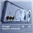 For Samsung Galaxy Z Fold8 Ultra Magnetic Case Matte Finish Hinge Protection Phone Cover - Blue - 4