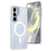 For Samsung Galaxy S26+ Magnetic Case TPU + Acrylic Shockproof Anti-Scratch Phone Cover - White - 1