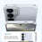 For Samsung Galaxy S26+ Magnetic Case TPU + Acrylic Shockproof Anti-Scratch Phone Cover - White - 3