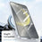 For Samsung Galaxy S26+ Magnetic Case TPU + Acrylic Shockproof Anti-Scratch Phone Cover - White - 5