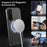 For Samsung Galaxy S25 Magnetic Case Cloth Texture PU Leather + PC + TPU Phone Cover - Black - 6