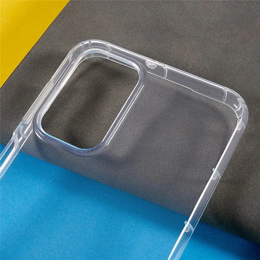 For Samsung Galaxy A33 5G Lightweight High Transparency Phone Case TPU Protective Phone Back Cover - 4