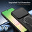 For Samsung Galaxy A27 5G Case with Slide Camera Cover Kickstand Shockproof PC + TPU Matte Finish Phone Shell - Black - 7