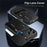 For iPhone 18 Pro Max  /  17 Pro Max Case with Slide Camera Cover Kickstand Shockproof PC + TPU Matte Finish Phone Shell - Black - 5