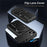 For iPhone 15 Case with Slide Camera Cover Kickstand Shockproof PC + TPU Matte Finish Phone Shell - Black - 5