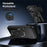 For iPhone 13 Pro Max Case with Slide Camera Cover Kickstand Shockproof PC + TPU Matte Finish Phone Shell - Black - 4
