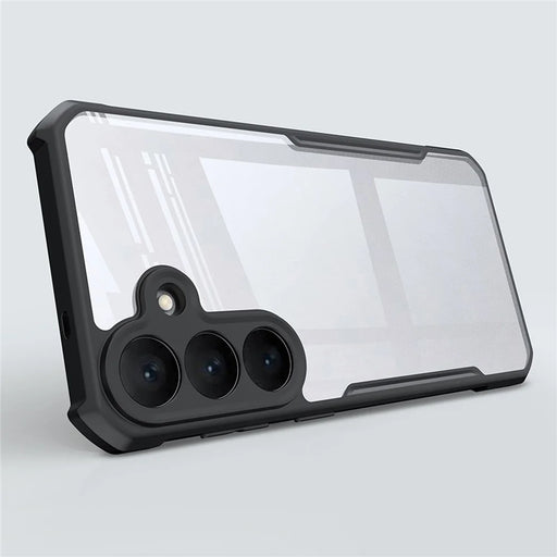 XUNDD For Samsung Galaxy S26 FE Case Dropproof TPU + Acrylic Clear Back Phone Cover - Black - 2
