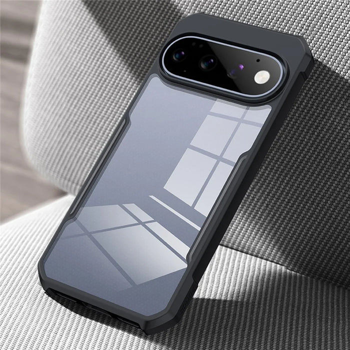 XUNDD For Google Pixel 11 Pro  /  Pixel 11 Case Dropproof TPU + Acrylic Clear Back Phone Cover - Black - 3