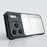XUNDD For iPhone 18 Pro Max  /  17 Pro Max Case Dropproof TPU + Acrylic Clear Back Phone Cover - Black - 2