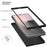 For Samsung Galaxy Z Fold8 Ultra Case Milky Way Pattern PU + PC Shockproof Phone Cover - Grey - 2