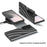 For Samsung Galaxy Z Fold8 Ultra Case Milky Way Pattern PU + PC Shockproof Phone Cover - Grey - 4