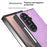 For Samsung Galaxy Z Fold8 Ultra Case Glitter Leather+PC Phone Cover - Purple - 3