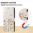 For Samsung Galaxy S24 Ultra Case Pattern Printed Wallet Flip Stand PU Leather Phone Cover with Wrist Strap - Floral Butterfly - 7