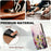 For Samsung Galaxy S26+ Case Pattern Printed Wallet Flip Stand PU Leather Phone Cover with Wrist Strap - Colorful Cat - 6