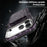 For iPhone 18 Pro Magnetic Case Aramid Fiber Texture Leather Phone Back Cover with Card Holder - Purple - 4
