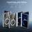 2Pcs for Samsung Galaxy Z Fold8 Magnetic Case Shockproof Acrylic Clear Cover with Tempered Glass Screen Protector - Transparent - 3