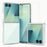 For Samsung Galaxy Z Flip8 Case 2.0mm Thickened PC + TPU Phone Cover + 2Pcs Outer Screen Tempered Glass Film + 2Pcs Inner Screen Hydrogel Film - Transparent - 1