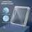 For Samsung Galaxy Z Flip8 Case 2.0mm Thickened PC + TPU Phone Cover + 2Pcs Outer Screen Tempered Glass Film + 2Pcs Inner Screen Hydrogel Film - Transparent - 7