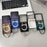 For Samsung Galaxy Z Flip8 Magnetic Case Letter Pattern Leather + PC Foldable Phone Cover with Lanyard - Brown - 7
