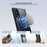 For Samsung Galaxy Z Fold8 Magnetic Case TPU + PC Folding Hinge Shockproof Phone Cover - Black - 5