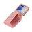 For Samsung Galaxy Z Flip8 Case RFID Blocking Card Holder Kickstand PU Leather + PC Phone Cover - Rose Gold - 3