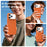 For iPhone 17 Pro Max Magnetic Case Tech Fabric Coated TPU + PC Phone Cover with RFID Blocking Card Holder - Orange - 3