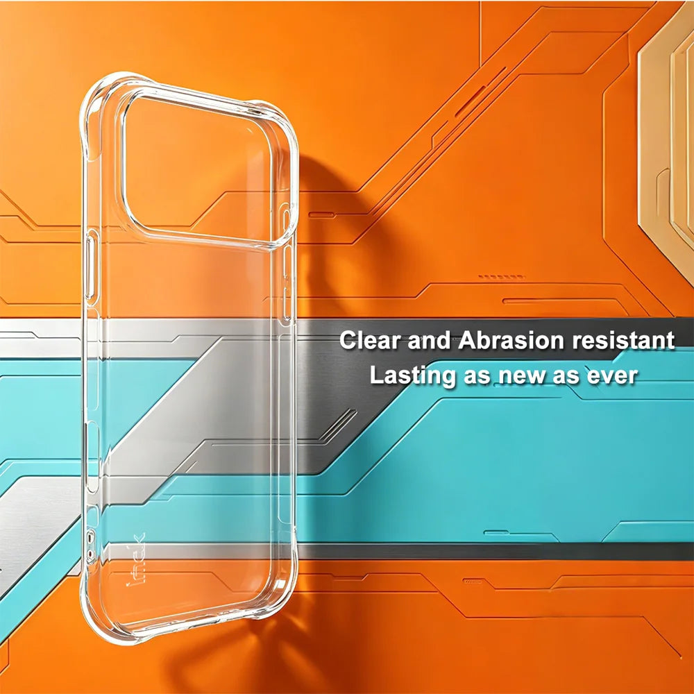 IMAK for iPhone 18 Pro Case TPU Phone Cover Airbag Shockproof Protection - Transparent - 4