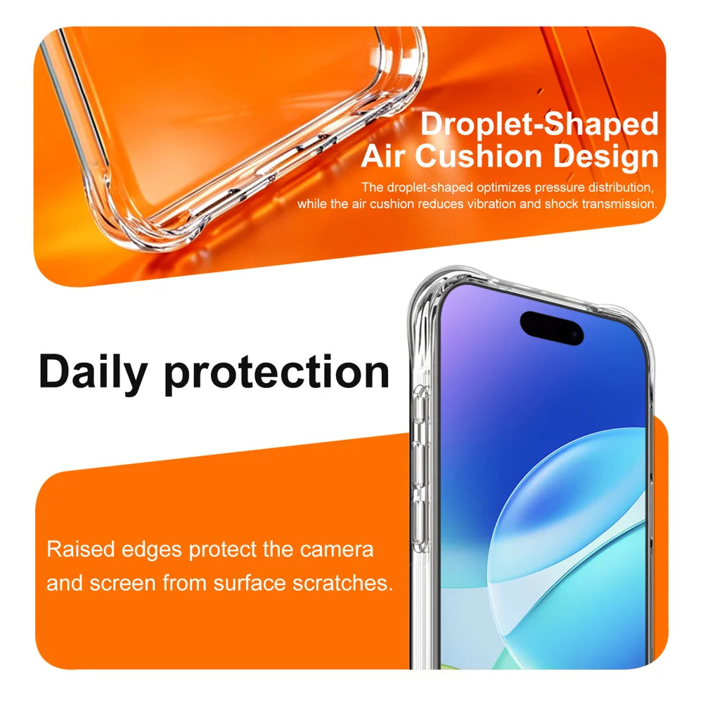 IMAK for iPhone 18 Pro Case TPU Phone Cover Airbag Shockproof Protection - Transparent - 7