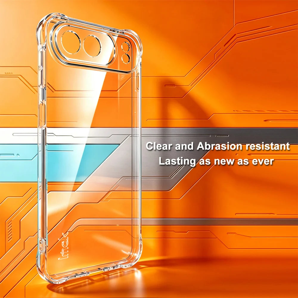 IMAK for ZTE nubia Air Pro 5G Case TPU Phone Cover Airbag Shockproof Protection - Transparent - 4