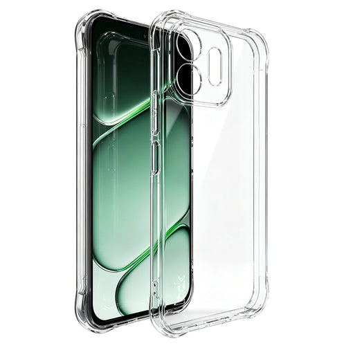 IMAK for OnePlus N6 4G Case TPU Phone Cover Airbag Shockproof Protection - Transparent - 1