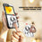 For Samsung Galaxy Z Flip6 5G Case with Slide Camera Cover Kickstand PC + TPU Protective Phone Shell - Silver - 4