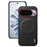 IMAK for Google Pixel 10 Pro / Google Pixel 10 Ruiyi Series Magnetic Case Carbon Fiber Texture Leather + PC Phone Cover - As Shown - 2
